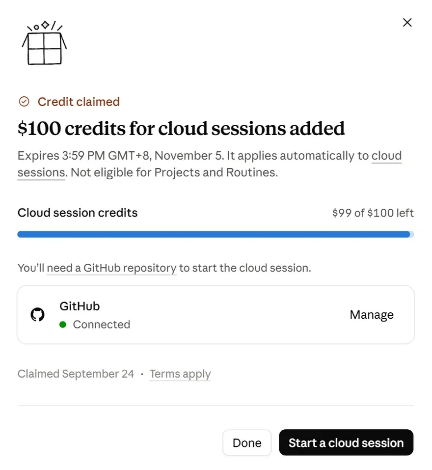 free Claude credits